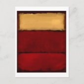 Mark Rothko art in digitale stijl 2 Briefkaart (Voorkant)