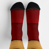 Mark Rothko art in digitale stijl 2 Sokken (Top)