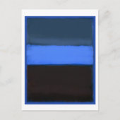 Mark Rothko art in digitale stijl 4 Briefkaart (Voorkant)