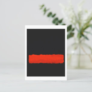 Mark Rothko art in digitale stijl 5 Briefkaart