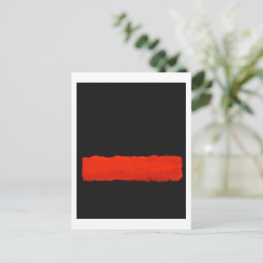 Mark Rothko art in digitale stijl 5 Briefkaart (Staand voorkant)