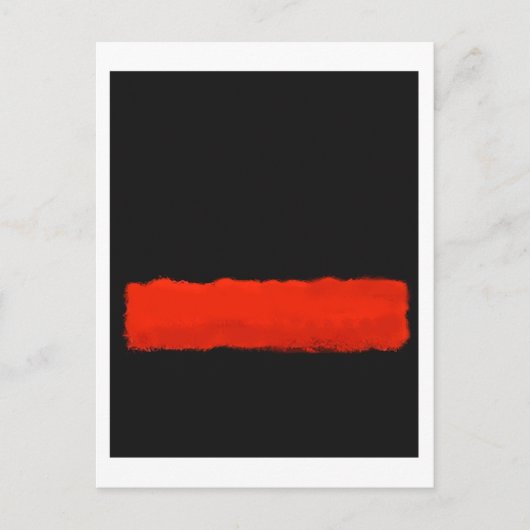 Mark Rothko art in digitale stijl 5 Briefkaart (Voorkant)