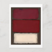Mark Rothko art in digitale stijl 6 Briefkaart (Voorkant)