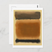 Mark Rothko art in digitale stijl 8 Briefkaart (Voorkant / Achterkant)