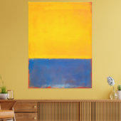 Mark Rothko art painting Canvas Afdruk (Insitu (Woonkamer))