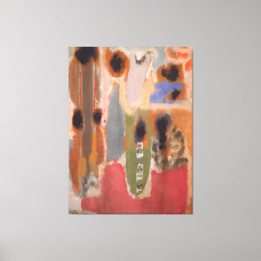 Mark Rothko art style Canvas Afdruk (Voorkant)