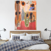 Mark Rothko art style Canvas Afdruk (Insitu (Slaapkamer))