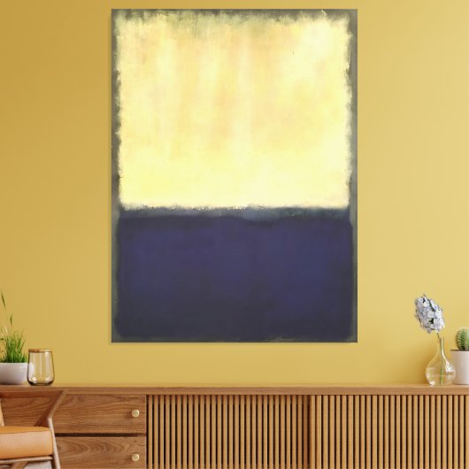 Mark Rothko art style Canvas Afdruk (Insitu (Woonkamer))