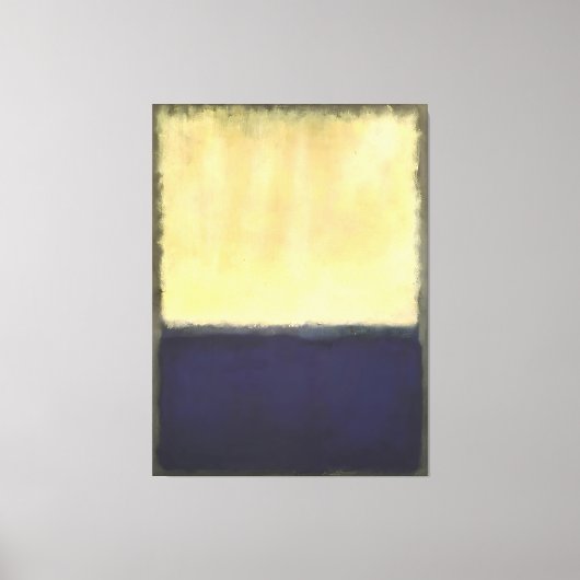 Mark Rothko art style Canvas Afdruk (Voorkant)