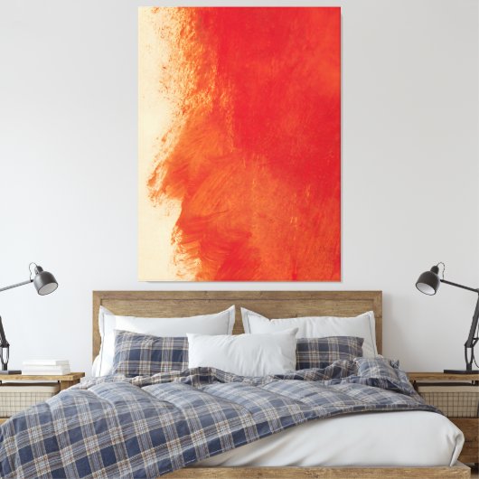 Mark Rothko art style Canvas Afdruk (Insitu (Slaapkamer))