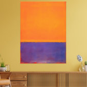 Mark Rothko art style Canvas Afdruk (Insitu (Woonkamer))