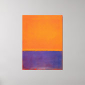 Mark Rothko art style Canvas Afdruk (Voorkant)
