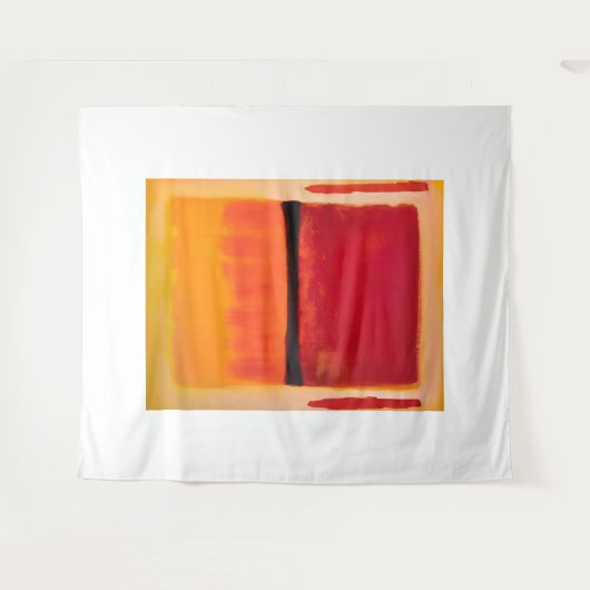 Mark Rothko art style Wandkleed (Voorkant (horizontaal))