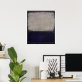 Mark Rothko - Blauw en grijs - 1962 Poster (Thuiskantoor)