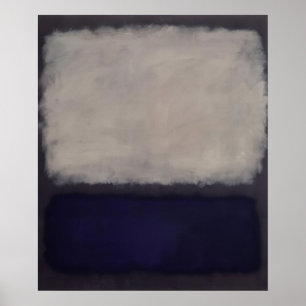 Mark Rothko - Blauw en grijs - 1962 Poster