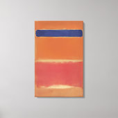 Mark Rothko - Blauw over Rood - 1953 Canvas Afdruk (Voorkant)