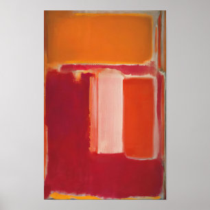 Mark Rothko - Geel, Kers, Oranje - 1947 Poster