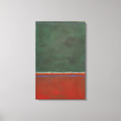 Mark Rothko - Groen en Maroon - 1953 Canvas Afdruk (Voorkant)