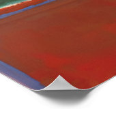 Mark Rothko - Groen en Maroon - 1953 Poster (Hoek)
