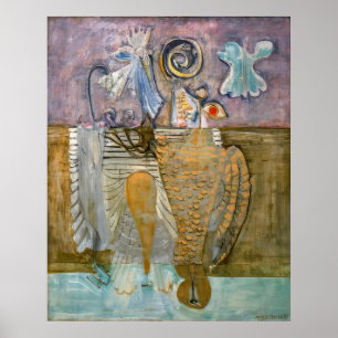 Mark Rothko - Hiërarchische Vogels - 1944 Poster
