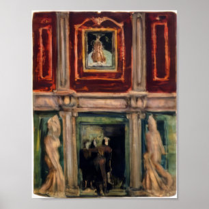 Mark Rothko - Interieur - 1936 Poster