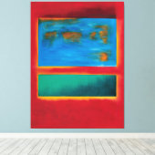 Mark Rothko kunst Canvas Afdruk (Insitu (Houten vloer))