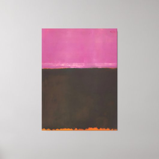 Mark Rothko kunst Canvas Afdruk (Voorkant)