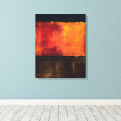 Mark Rothko kunst Canvas Afdruk (Insitu (Houten vloer))