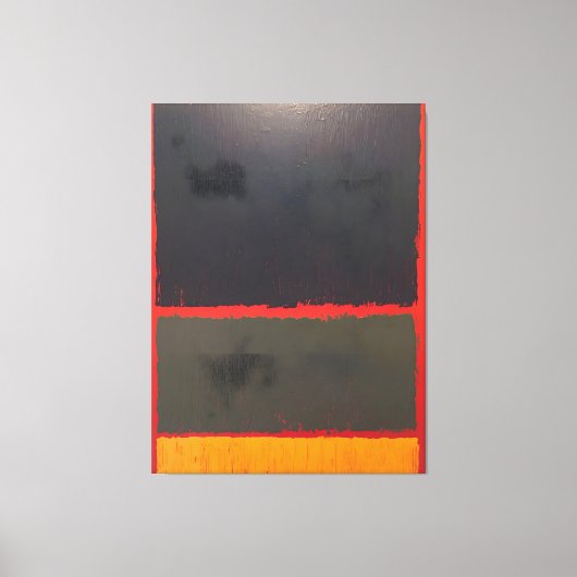 Mark Rothko kunst Canvas Afdruk (Voorkant)