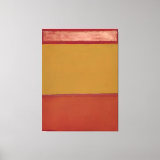 Mark Rothko kunst Canvas Afdruk (Voorkant)