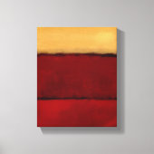 Mark Rothko kunst in digitale stijl 2 Canvas Afdruk (Voorkant)