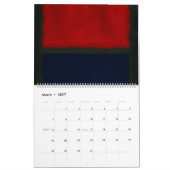 Mark Rothko-kunst in digitale stijl Kalender (Mar 2027)