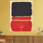Mark Rothko kunst schilderij Canvas Afdruk (Insitu (Woonkamer))