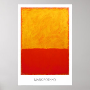 Mark Rothko-kunstprint Abstract Expressionisme Poster