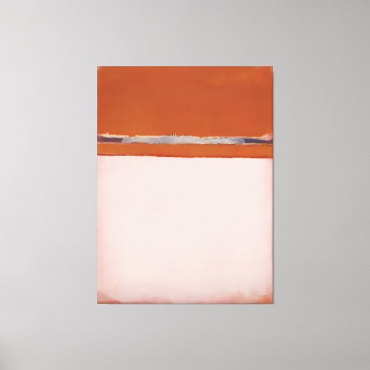 Mark Rothko kunstschilderij Canvas Afdruk (Voorkant)