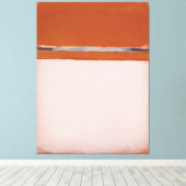 Mark Rothko kunstschilderij Canvas Afdruk (Insitu (Houten vloer))