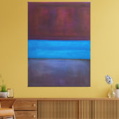 Mark Rothko kunstschilderij Canvas Afdruk (Insitu (Woonkamer))