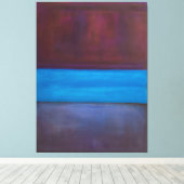 Mark Rothko kunstschilderij Canvas Afdruk (Insitu (Houten vloer))