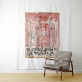 Mark Rothko kunstschilderij Wandkleed (In situ)