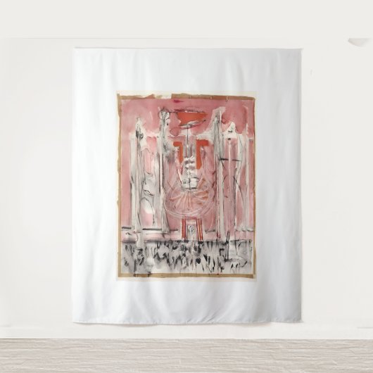 Mark Rothko kunstschilderij Wandkleed (Voorkant)