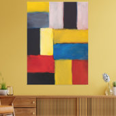 Mark Rothko kunststijl Canvas Afdruk (Insitu (Woonkamer))