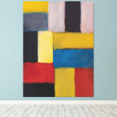 Mark Rothko kunststijl Canvas Afdruk (Insitu (Houten vloer))