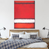 Mark Rothko kunststijl Canvas Afdruk (Insitu (Slaapkamer))