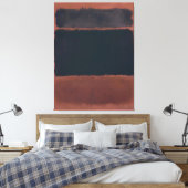 Mark Rothko kunststijl Canvas Afdruk (Insitu (Slaapkamer))