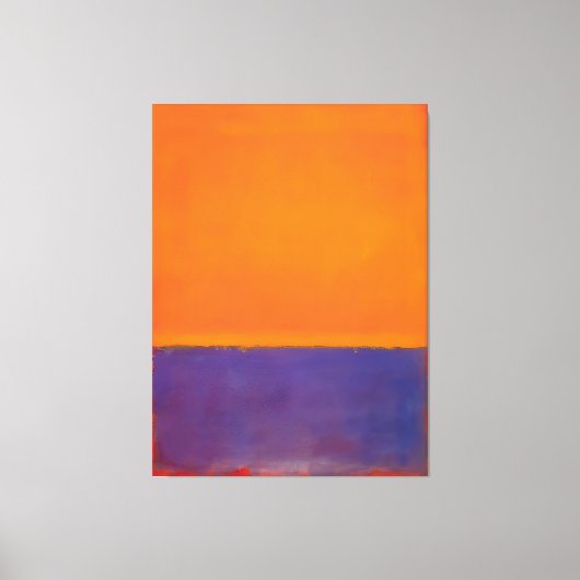 Mark Rothko kunststijl Canvas Afdruk (Voorkant)