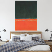 Mark Rothko kunststijl Canvas Afdruk (Insitu (Slaapkamer))