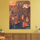 Mark Rothko kunstwerk Canvas Afdruk (Insitu (Woonkamer))