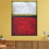 Mark Rothko kunstwerk Canvas Afdruk (Insitu (Woonkamer))