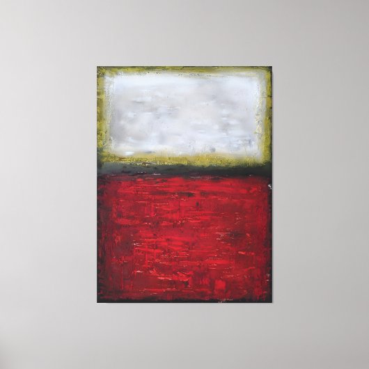 Mark Rothko kunstwerk Canvas Afdruk (Voorkant)