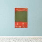 Mark Rothko - No.24 - 1949 Canvas Afdruk (Insitu (Houten vloer))